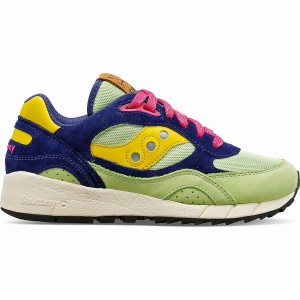 Men's Saucony VEGVISIR Shadow 6000 Sneakers Mint / Purple | SG S92578-S15