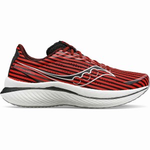 Men's Saucony X Black Men Run Endorphin Speed 3 Running Shoes Black / Red | SG S71285-U31