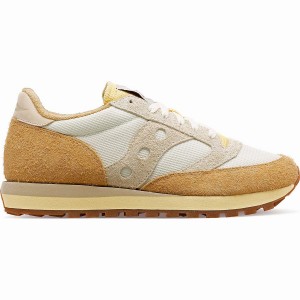 Men's Saucony x Colour Plus Jazz 81 Sneakers White / Beige | SG S10792-S30