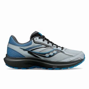 Women's Saucony Cohesion TR17 Running Shoes Grey / Blue | SG S43597-J08