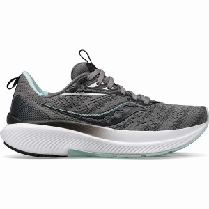 Women's Saucony Echelon 9 Running Shoes Grey | SG S90472-K39