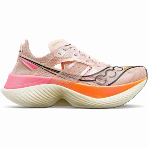 Women's Saucony Endorphin Elite Running Shoes Orange | SG S07516-L74