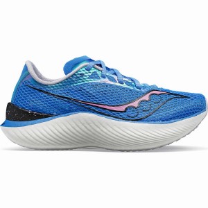 Women's Saucony Endorphin Pro 3 Running Shoes Blue | SG S90247-P08