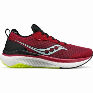 Women's Saucony Freedom Crossport Running Shoes Red / Black | SG S29308-H17