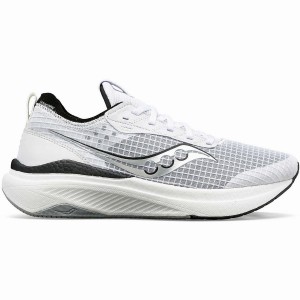 Women's Saucony Freedom Crossport Running Shoes White / Black | SG S76805-L21