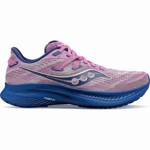 Women's Saucony Guide 16 Running Shoes Purple / Indigo | SG S92145-W23