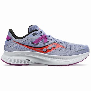 Women's Saucony Guide 16 Running Shoes Purple | SG S14368-Z48