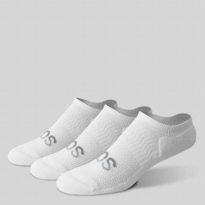 Women's Saucony Inferno Cushion Sneaker 3-Pack Socks White | SG S73120-C29