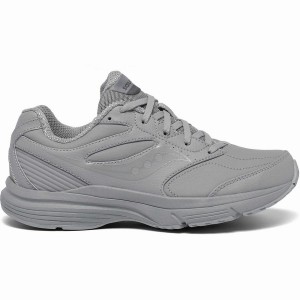 Women's Saucony Integrity Walker 3 Extra Wide Walking Shoes Grey | SG S97825-R46