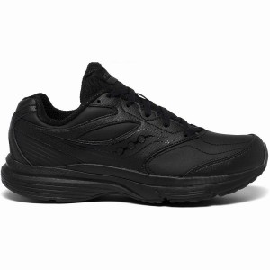 Women's Saucony Integrity Walker 3 Walking Shoes Black | SG S97256-W19