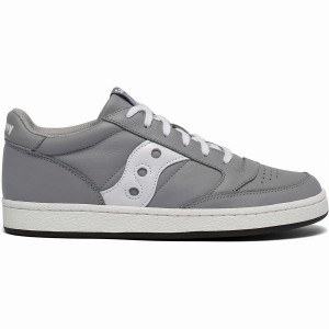 Women's Saucony Jazz Court Sneakers Grey / White | SG S09352-L72