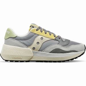 Women's Saucony Jazz NXT Sneakers Grey / Yellow | SG S02673-M34