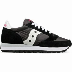 Women's Saucony Jazz Original Sneakers Black / White | SG S71562-C14