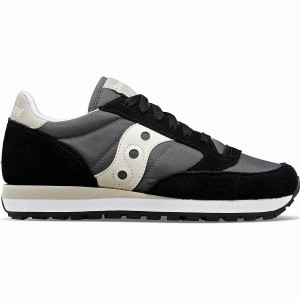 Women's Saucony Jazz Original Sneakers Black / Cream | SG S29154-B03