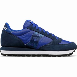 Women's Saucony Jazz Original Sneakers Navy | SG S90348-N91