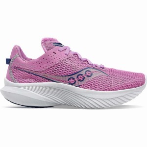 Women's Saucony Kinvara 14 Running Shoes Purple / Indigo | SG S09263-A30