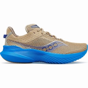 Women's Saucony Kinvara 14 Running Shoes Brown / Blue | SG S86374-F40