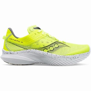 Women's Saucony Kinvara 14 Running Shoes Yellow / Black | SG S50236-G04