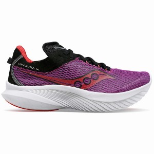 Women's Saucony Kinvara 14 Running Shoes Purple | SG S04237-L93