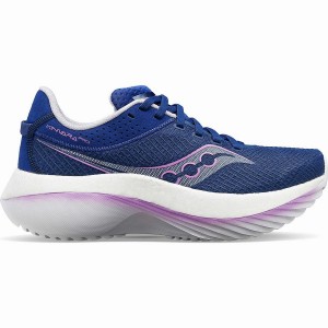 Women's Saucony Kinvara Pro Running Shoes Indigo / Purple | SG S84103-A58