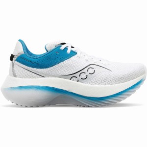 Women's Saucony Kinvara Pro Running Shoes White / Blue | SG S65349-D40