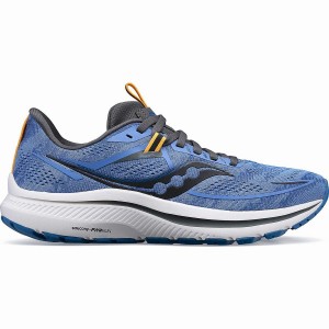 Women's Saucony Omni 21 Running Shoes Blue / Grey | SG S52831-C82