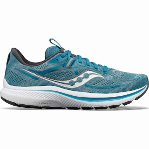 Women's Saucony Omni 21 Running Shoes Turquoise / Grey | SG S02368-A50