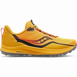 Women's Saucony Peregrine 12 Trail Running Shoes Gold / Red | SG S78536-W18