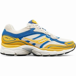 Women's Saucony ProGrid Omni 9 Premium Sneakers Cream / Yellow | SG S95270-D15