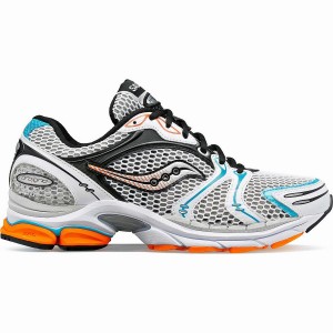 Women's Saucony ProGrid Triumph 4 Sneakers White / Silver | SG S46150-Z06