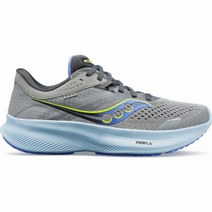 Women's Saucony Ride 16 Running Shoes Grey / Blue | SG S07458-P64