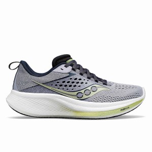 Women's Saucony Ride 17 Running Shoes Navy | SG S06489-K80