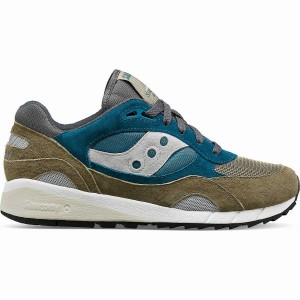 Women's Saucony Shadow 6000 Sneakers Grey / Turquoise | SG S79851-W58