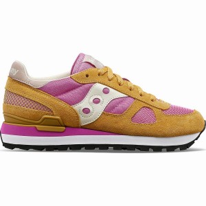 Women's Saucony Shadow Original Sneakers Beige / Pink | SG S96710-A29