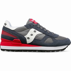 Women's Saucony Shadow Original Sneakers Dark Grey / Red | SG S21746-E38