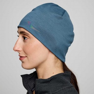 Women's Saucony Solstice Beanie Blue | SG S05643-A83