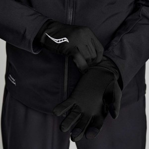 Women's Saucony Solstice Gloves Black | SG S41809-T50