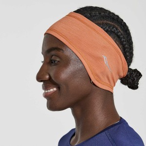 Women's Saucony Solstice Headband Orange | SG S37520-Y65