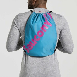 Women's Saucony String Bags Turquoise | SG S62175-D13