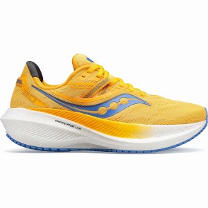 Women's Saucony Triumph 20 Running Shoes Blue / Gold | SG S24913-V07