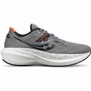 Women's Saucony Triumph 20 Running Shoes Grey | SG S60472-N26