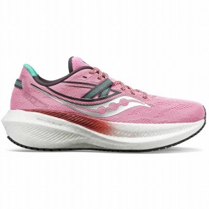 Women's Saucony Triumph 20 Running Shoes Pink | SG S76249-S75