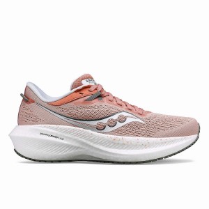 Women's Saucony Triumph 21 Running Shoes Lotus / Bough | SG S06523-F36