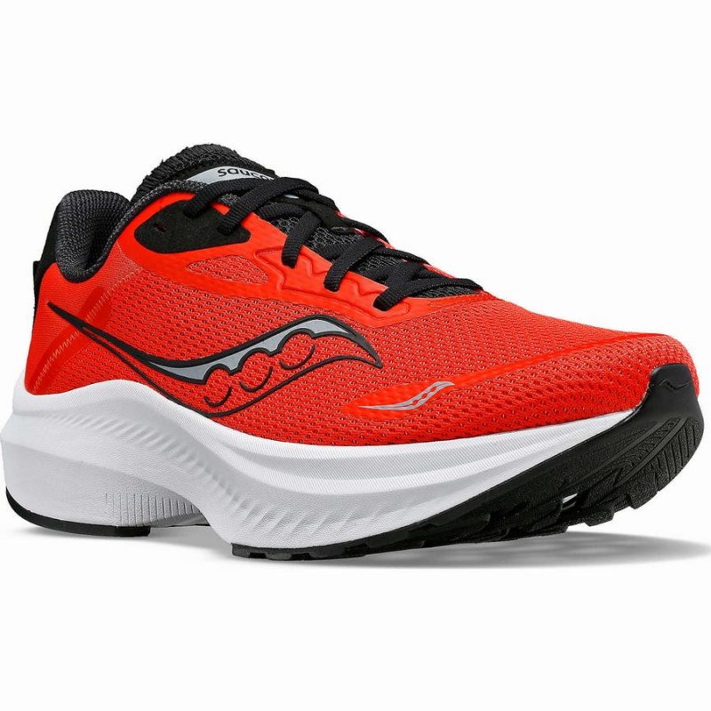 Men's Saucony Axon 3 Running Shoes Red / Black | SG S78516-Y56