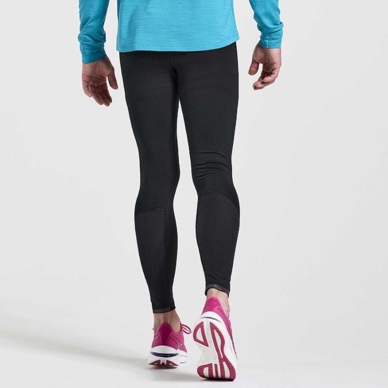 Men's Saucony Boulder Wind Tight Black | SG S35164-E52