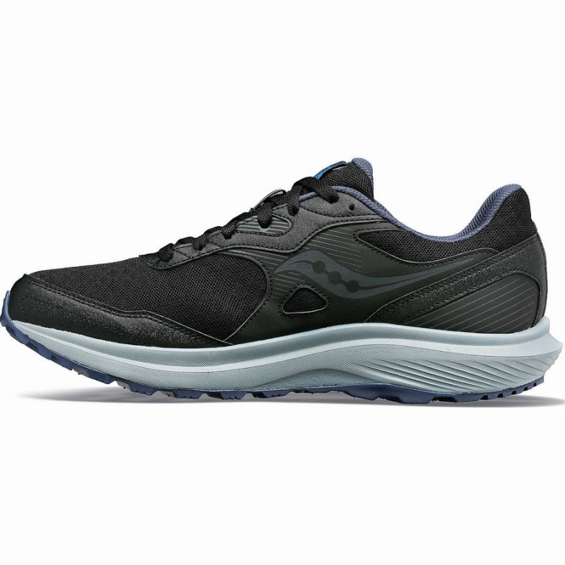 Men's Saucony Cohesion TR16 Wide Walking Shoes Black / White | SG S76820-T72