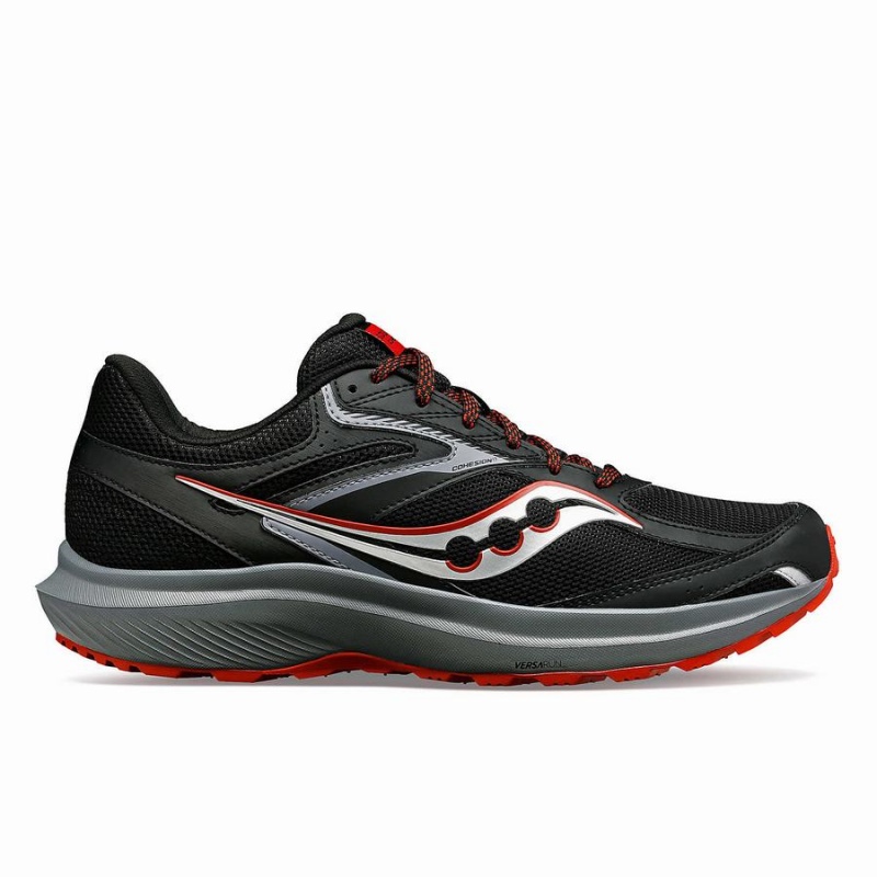 Men\'s Saucony Cohesion TR17 Running Shoes Black / Orange | SG S02138-H56