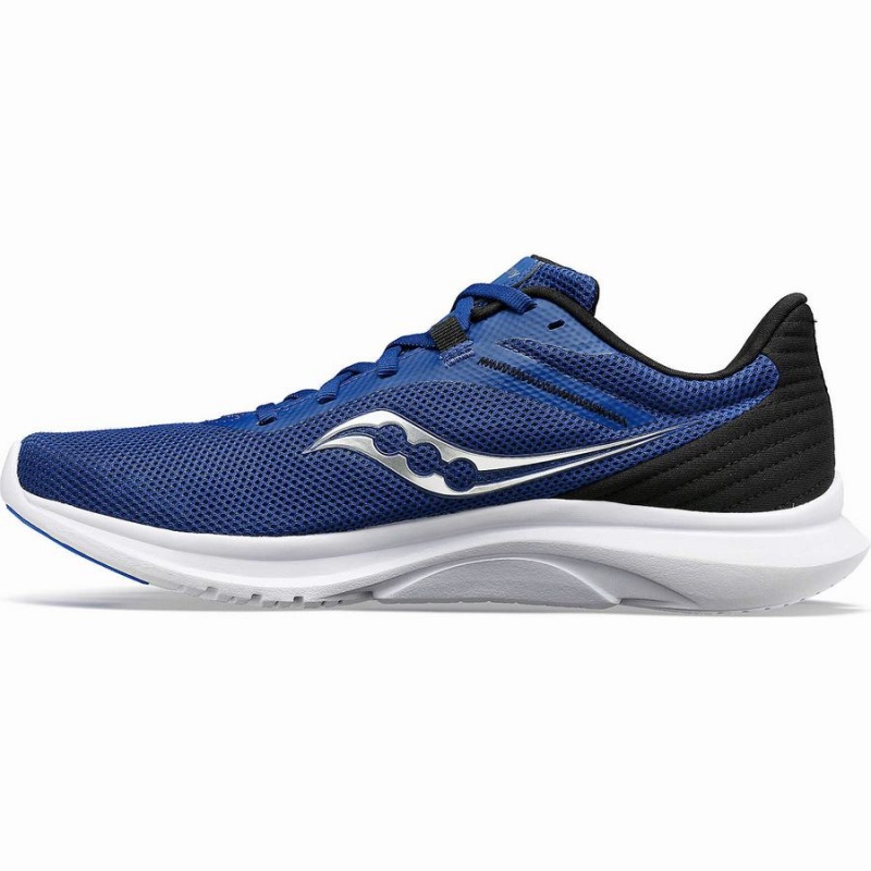 Men's Saucony Convergence Running Shoes Indigo / Black | SG S90376-M05