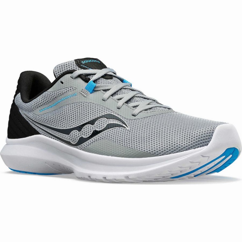 Men's Saucony Convergence Walking Shoes Grey | SG S58964-J83