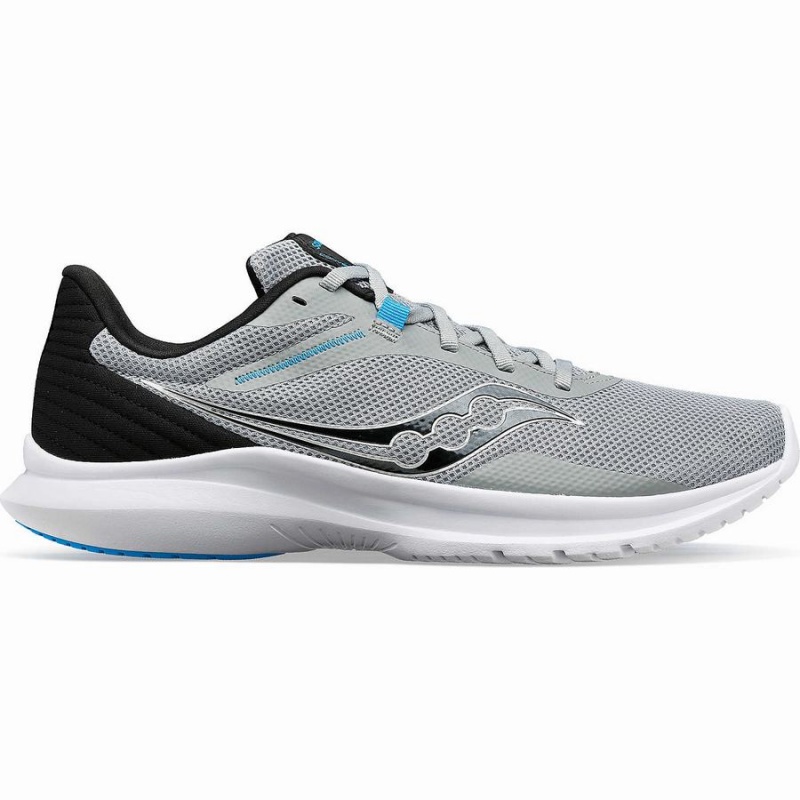 Men\'s Saucony Convergence Walking Shoes Grey | SG S58964-J83